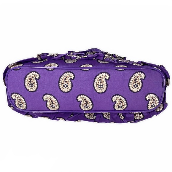 💜VERA BRADLEY Violet Ruffle Bag - Picture 5 of 8